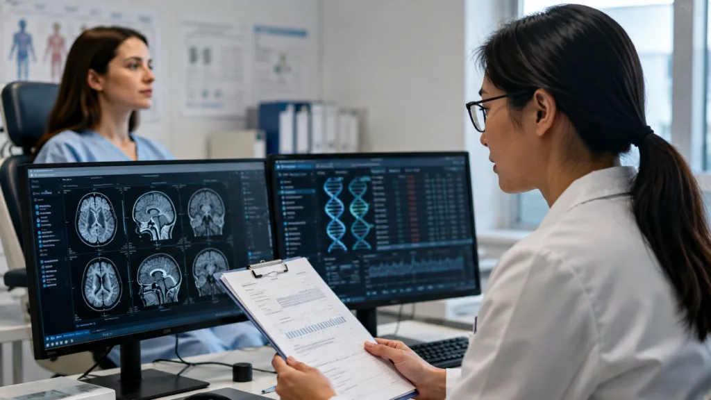 IntraBio’s pivotal Phase III CACNA1A trial is enrolling patients as levacetylleucine moves into a key clinical test, with recruitment expected to be completed in October 2026. Representative image.
