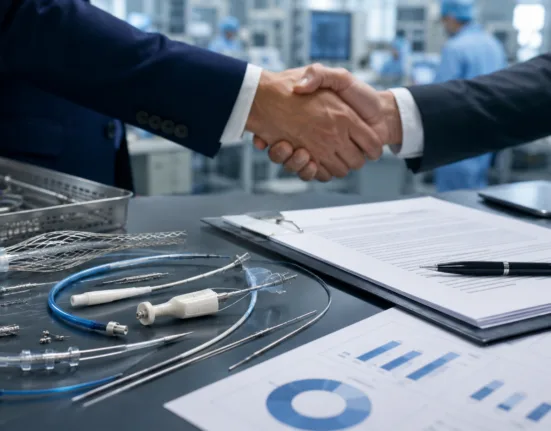 KKR’s $5.7 billion acquisition of Integer Holdings highlights growing private-equity interest in medical-device manufacturing, including cardiovascular, neuromodulation and cardiac-rhythm technologies. Representative image.