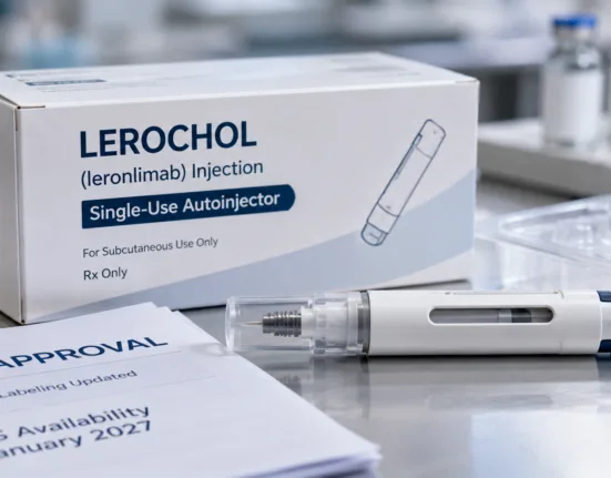 FDA approval of a single-use LEROCHOL autoinjector and revised labeling gives LIB Therapeutics a clearer US commercialization pathway, with product availability planned by January 2027. Representative image.