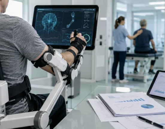 MindMaze Therapeutics is sharpening its focus on neurotherapeutics after completing its organizational simplification, while the revised CHF 8 million Neuro.io equity financing schedule puts funding, liquidity and commercial execution in focus. Representative image.
