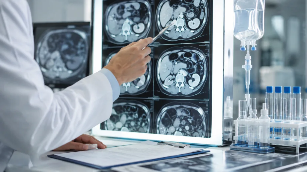 A representative image illustrating Erasca, Inc.’s ERAS-0015 pancreatic cancer program as the FDA grants Fast Track designation following an encouraging 57% preliminary response signal in KRAS-mutant pancreatic cancer and the company prepares for registration-focused development.