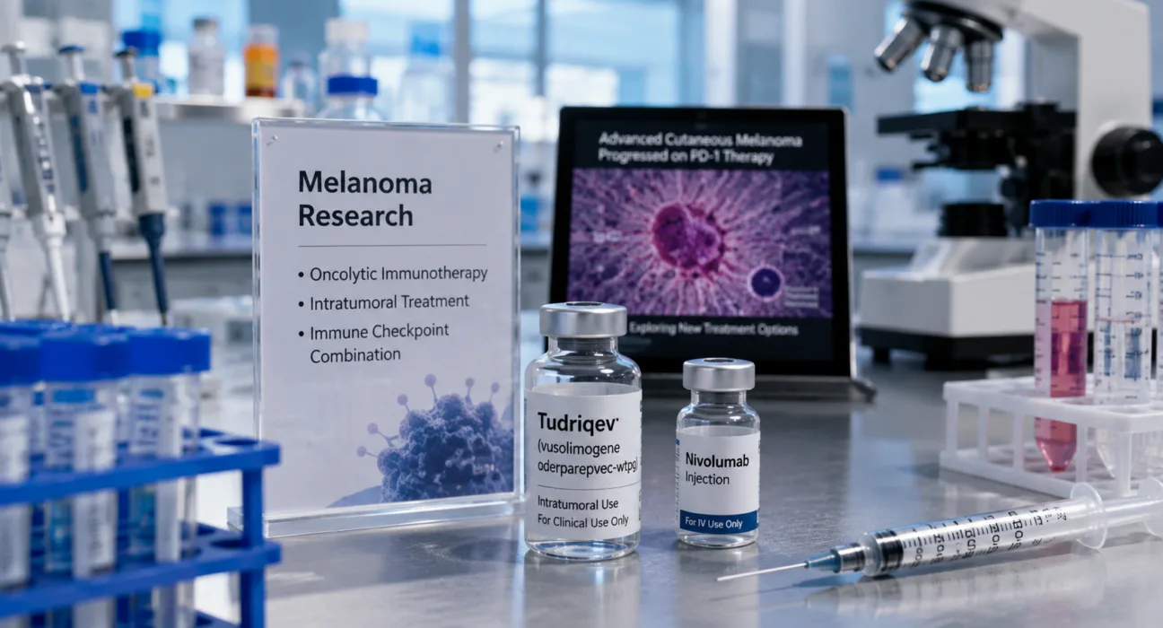 Replimune Group’s Tudriqev has secured accelerated FDA approval with nivolumab for advanced cutaneous melanoma that progressed after PD-1 therapy, marking a new treatment option after a closely watched regulatory review. Representative image.
