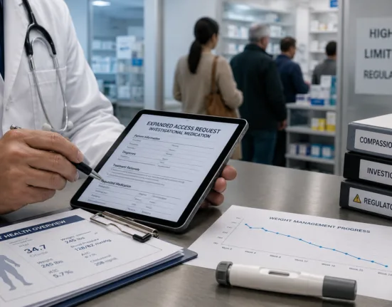 Eli Lilly and Company’s retatrutide expanded-access programme offers a narrow legal pathway for select patients with severe, treatment-resistant obesity, even as demand surges for unapproved versions sold online. Representative image.