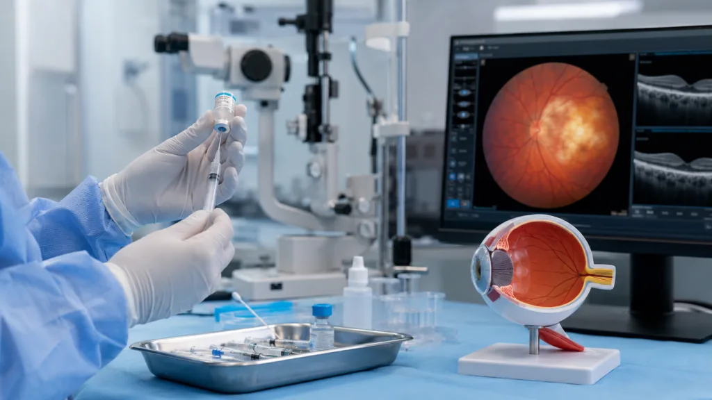 A representative image illustrating Theriva Biologics’ VCN-01 retinoblastoma research as the company prepares a proposed Phase 2/3 study aimed at preserving the eye in children with treatment-resistant disease.