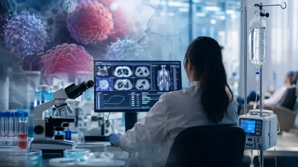 Senhwa Biosciences advances CX-5461 into immuno-oncology as Taiwan clears a Phase 1b/2a trial combining pidnarulex with tislelizumab in advanced solid tumors. Representative image.