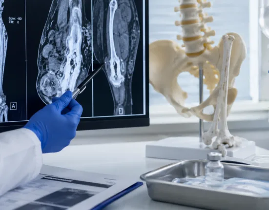 A representative image illustrating Regeneron Pharmaceuticals’ Pasatru approval as the FDA clears the new fibrodysplasia ossificans progressiva treatment after Phase 3 data showed a 90% reduction in new heterotopic ossification lesions.