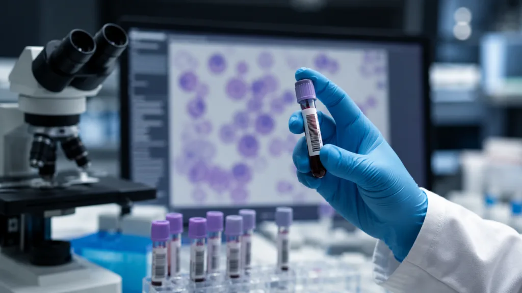 Sumitomo Pharma’s investigational menin inhibitor enzomenib gains FDA orphan drug designation as development advances for acute lymphoblastic leukemia. Representative image.
