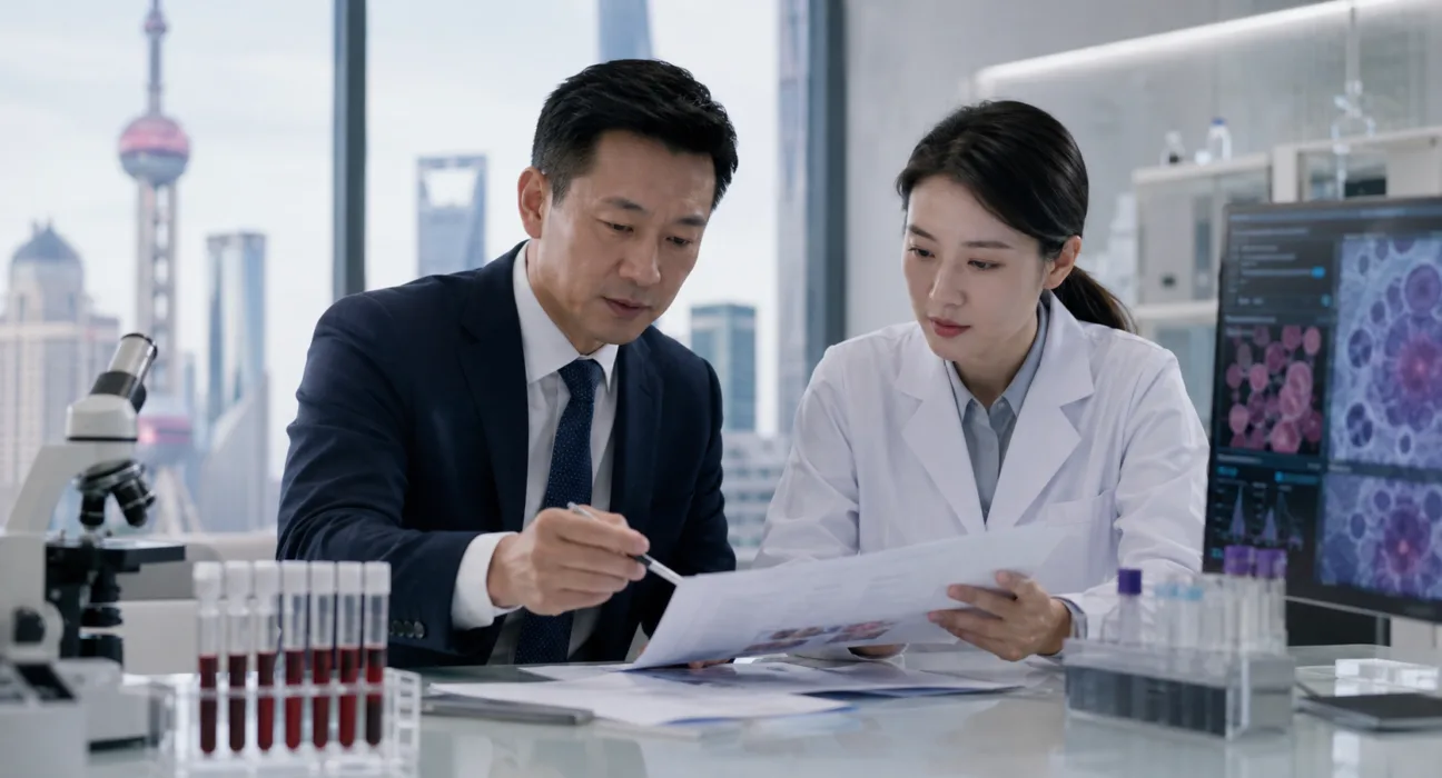 Innovent Biologics and Daiichi Sankyo’s VANFLYTA commercialization agreement puts China’s newly diagnosed FLT3-ITD-positive acute myeloid leukemia market in focus as the partners move from regulatory approval toward wider clinical adoption. Representative image.