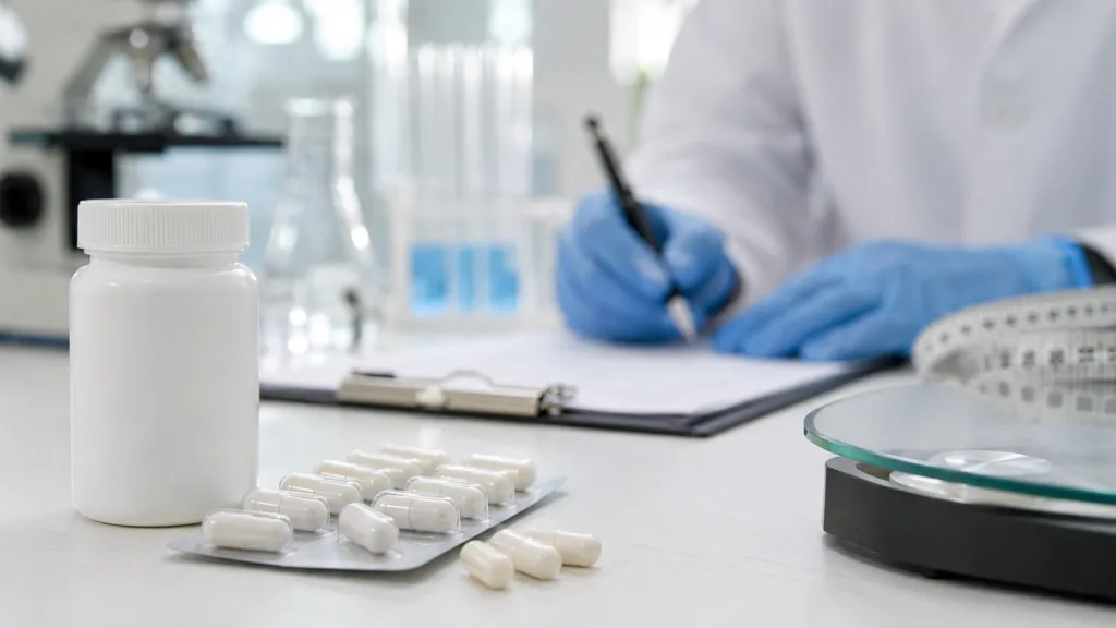 Verdiva Bio has begun Phase 1 testing of VRB-103, an investigational oral amylin peptide analog designed to evaluate the potential for once-weekly obesity treatment. Representative image.