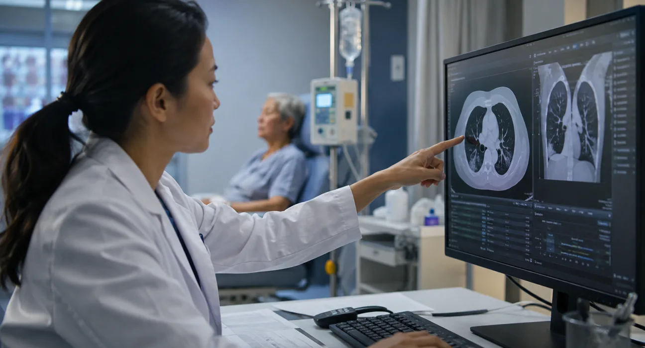 Zipalertinib Phase 3 REZILIENT3 data are set for WCLC 2026 as attention turns to whether the first-line combination can strengthen treatment options for EGFR exon 20 insertion-positive non-small cell lung cancer. Representative image.