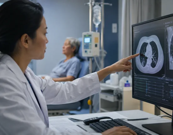 Zipalertinib Phase 3 REZILIENT3 data are set for WCLC 2026 as attention turns to whether the first-line combination can strengthen treatment options for EGFR exon 20 insertion-positive non-small cell lung cancer. Representative image.