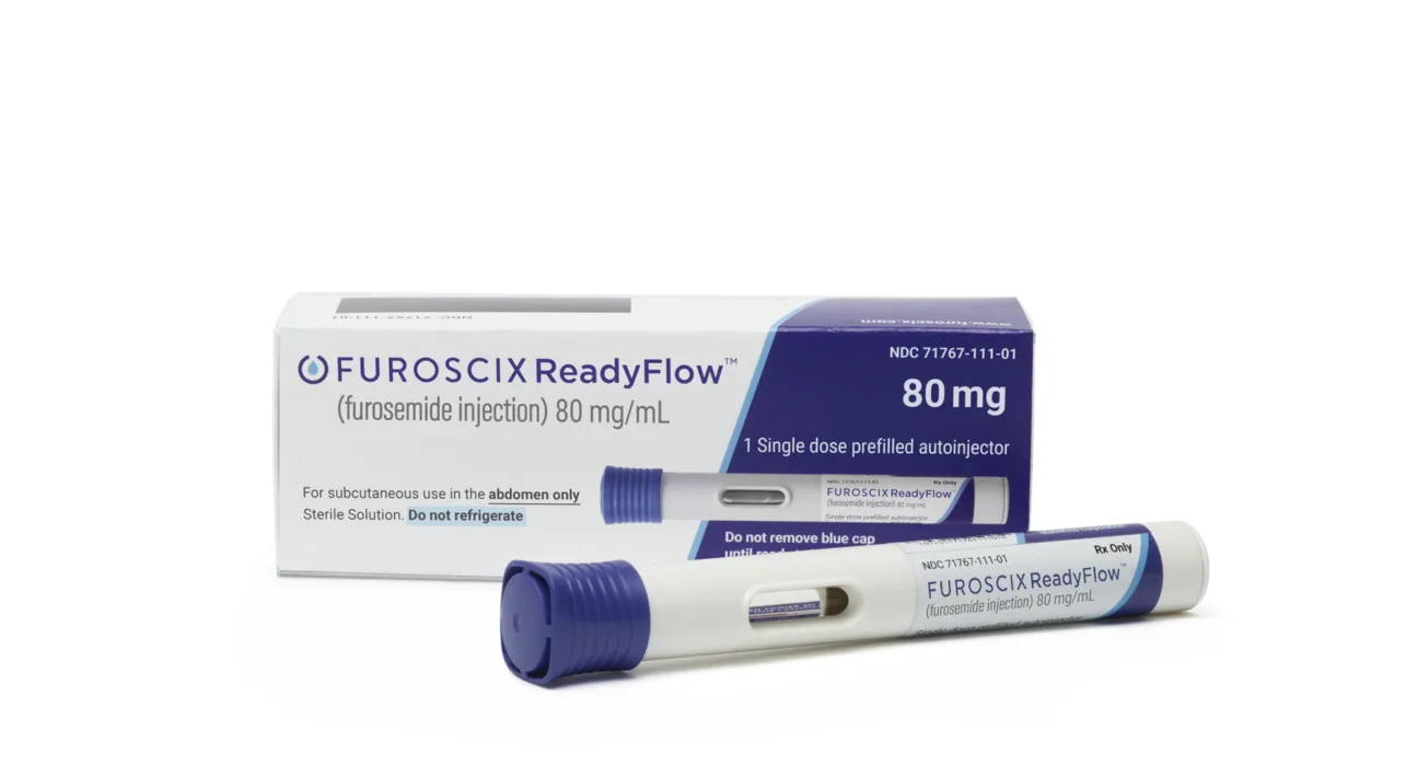 FDA approves Furoscix ReadyFlow autoinjector for heart failure and kidney disease edema