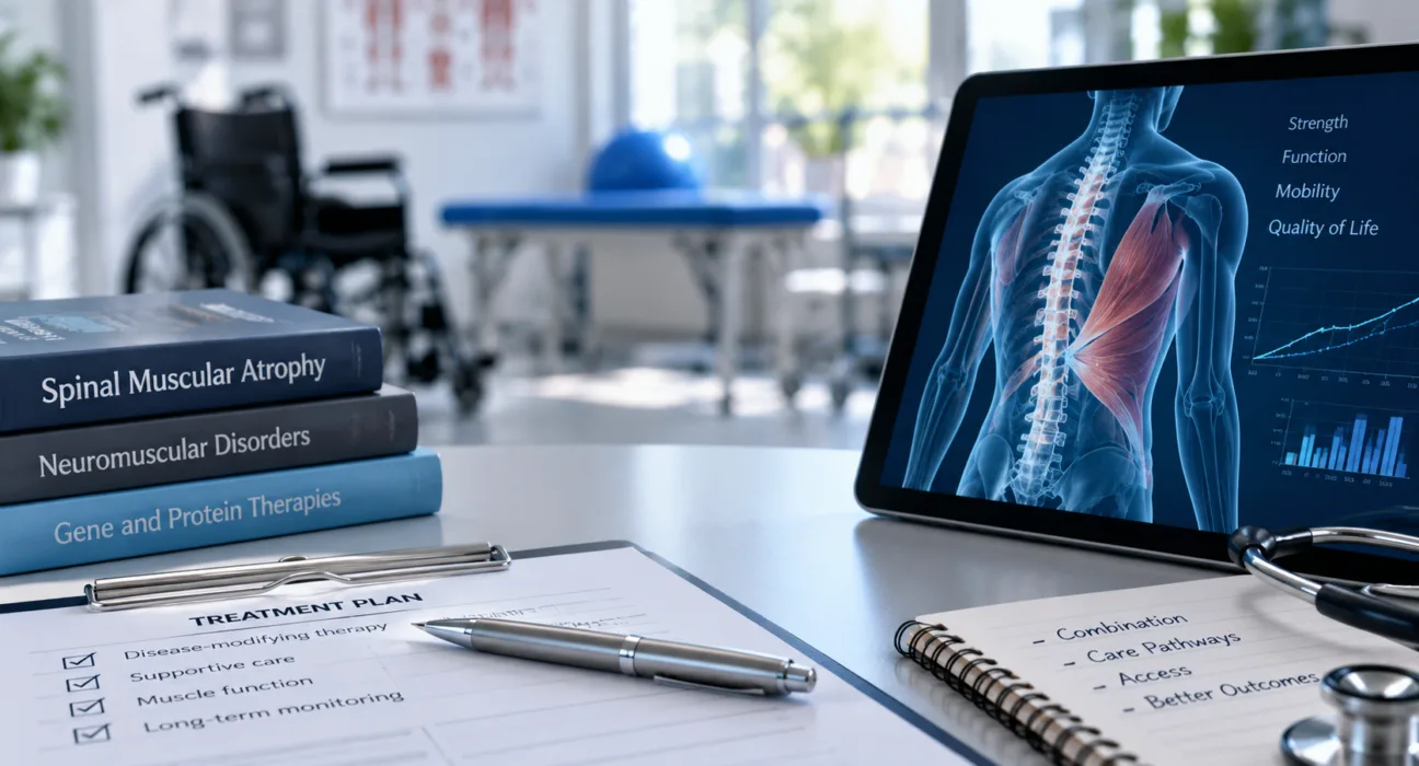 Scholar Rock’s FDA-approved ISEMBYLD introduces muscle-targeted combination treatment for spinal muscular atrophy, shifting attention from regulatory approval to access and adoption. Representative image.