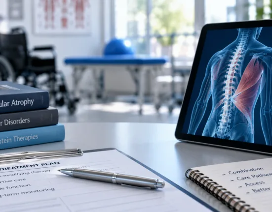 Scholar Rock’s FDA-approved ISEMBYLD introduces muscle-targeted combination treatment for spinal muscular atrophy, shifting attention from regulatory approval to access and adoption. Representative image.