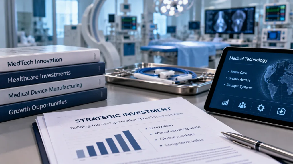 KKR’s $5.7 billion acquisition of Integer Holdings highlights growing private-equity interest in specialised medical-device manufacturing and regulated healthcare infrastructure. Representative image.