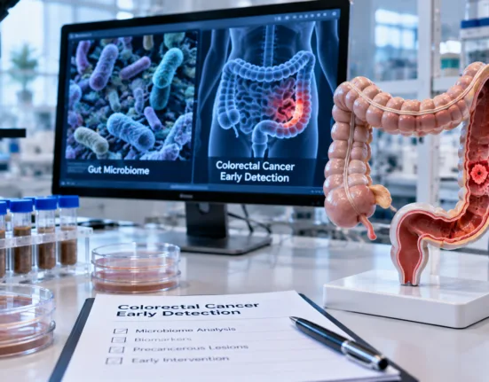 Microbiome-based colorectal cancer screening research advances as the National Cancer Institute funds Intus Bio to develop an early detection test for early-onset colorectal cancer and precancerous colorectal lesions. Representative image.