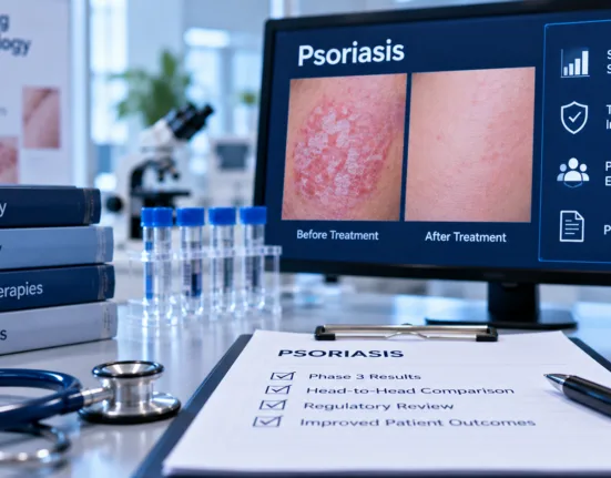 Psoriasis treatment innovation moves closer to market as the US Food and Drug Administration grants Priority Review to Takeda’s zasocitinib following positive Phase 3 trial results, including head-to-head superiority over deucravacitinib in plaque psoriasis. Representative image.
