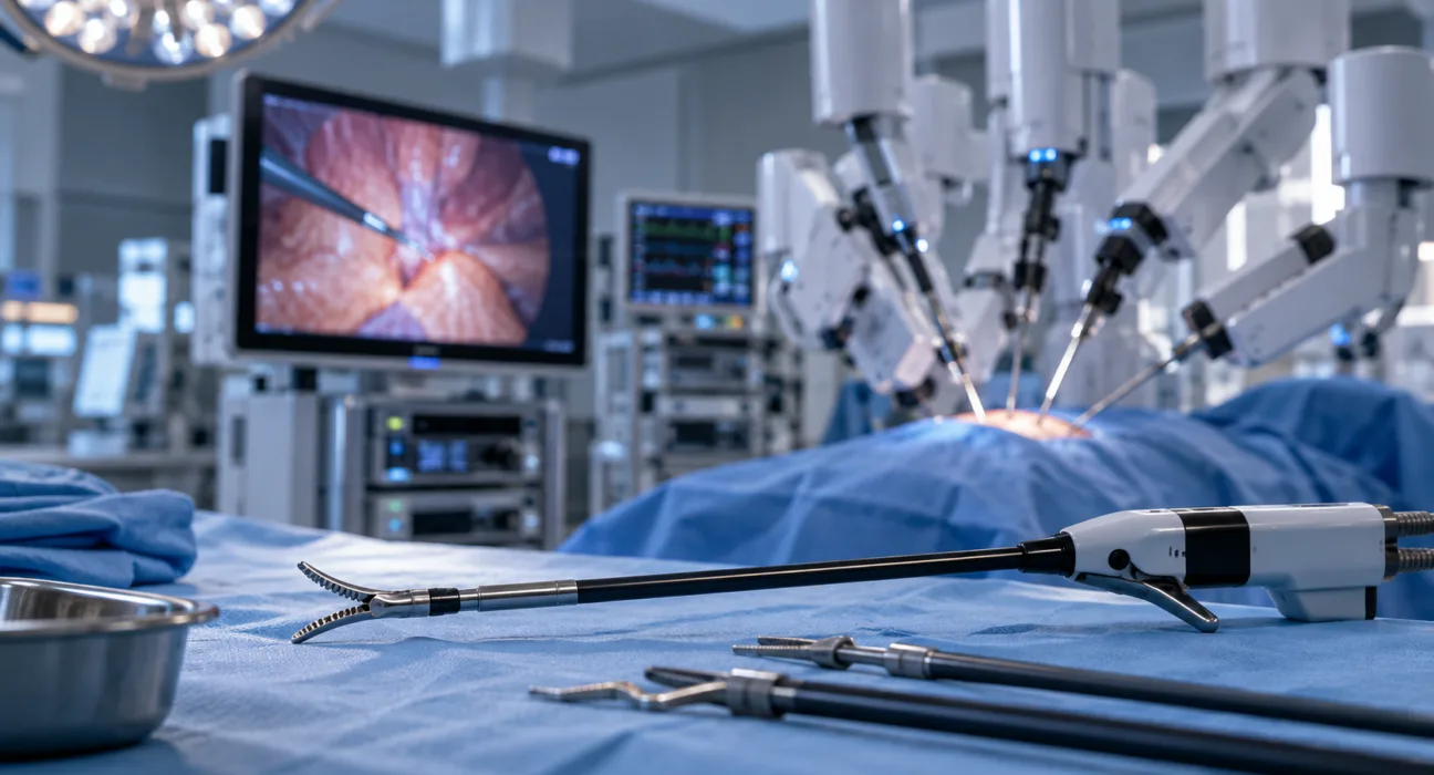 Medtronic is expanding the instrument ecosystem around its Hugo robotic-assisted surgery platform as competition in surgical robotics intensifies. Representative image.