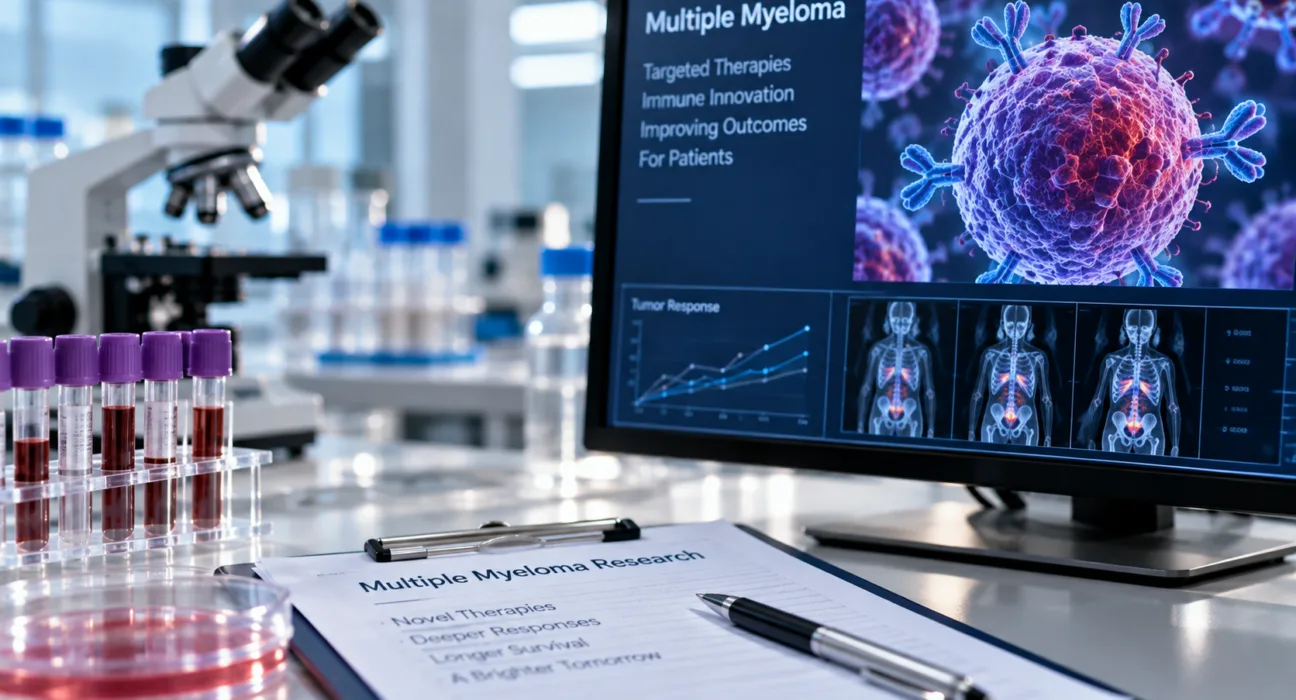 AbbVie is positioning etentamig as a monthly BCMA-directed bispecific treatment for heavily pretreated multiple myeloma patients. Representative image.