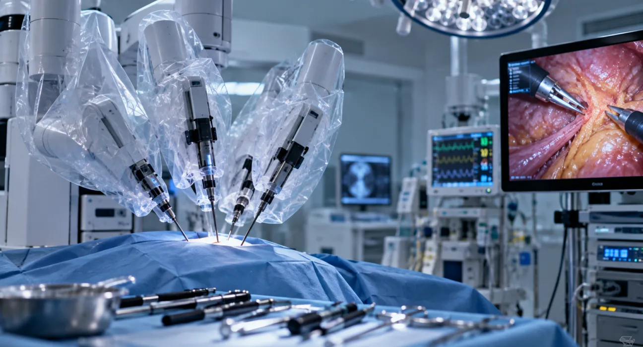 Intuitive Surgical’s latest evidence review compares da Vinci robotic surgery with laparoscopic and open procedures across millions of cases. Representative image.