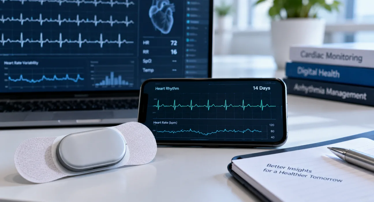ZBeats expands long-term cardiac monitoring after FDA 510(k) clearance for ZBPro Diagnostic v2.0 enables ECG analysis of continuous recordings lasting up to 14 days. Representative image.