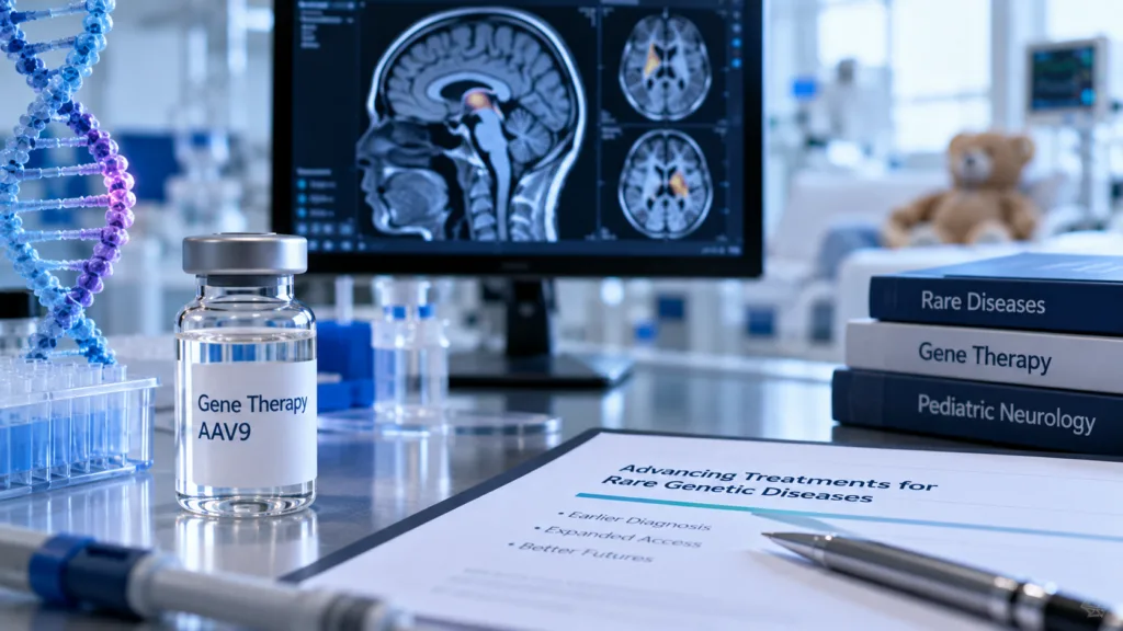 Ultragenyx Pharmaceutical’s $3.95 million FAYUVI gene therapy is the first FDA-approved disease-modifying treatment for children with Sanfilippo syndrome type A. Representative image.