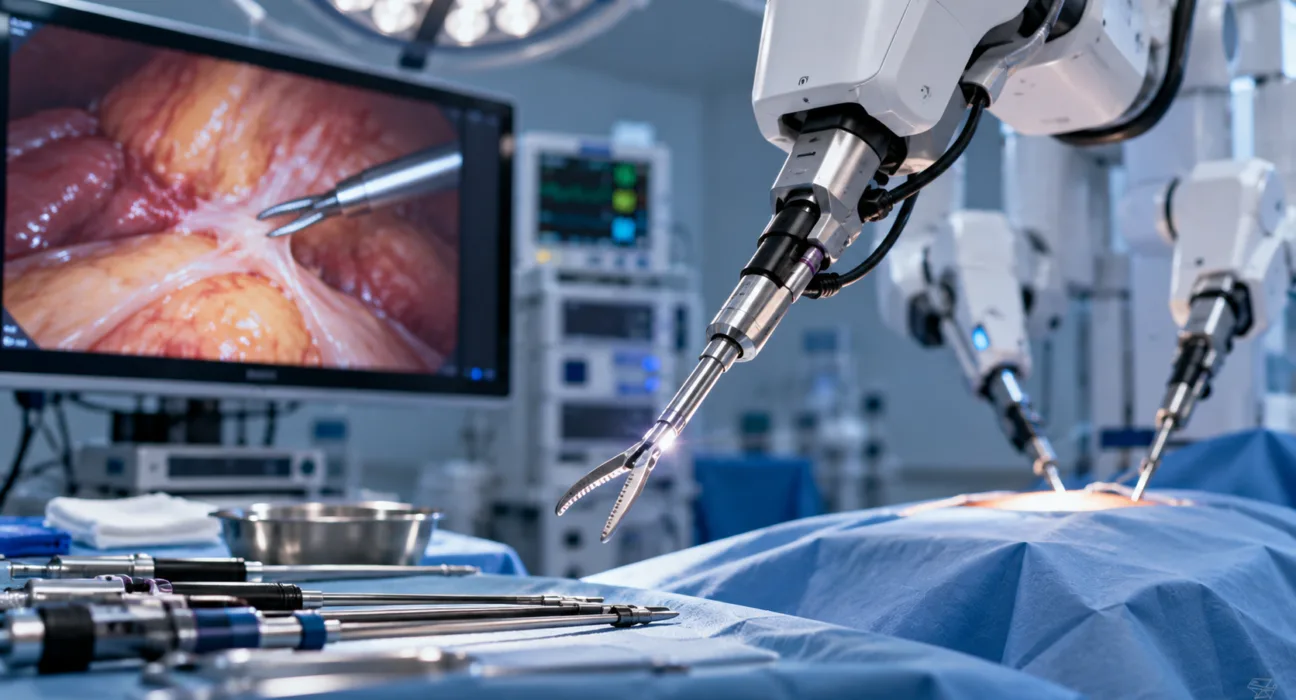 Medtronic’s FDA-cleared LigaSure RAS Maryland instrument expands the Hugo robotic-assisted surgery ecosystem with vessel-sealing technology used in more than 45 million procedures. Representative image.
