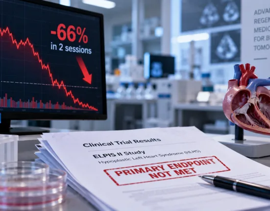 Longeveron's laromestrocel program faces renewed scrutiny after the ELPIS II Phase 2b trial in hypoplastic left heart syndrome missed its primary efficacy endpoint. Representative image.