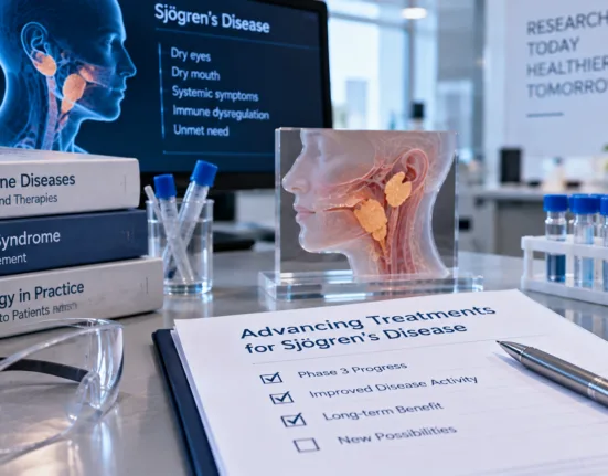 Amgen’s dazodalibep met the primary endpoint in the Phase 3 OASIZ 301 study in systemic Sjögren’s disease as competition intensifies for the first targeted treatment in the field. Representative image.