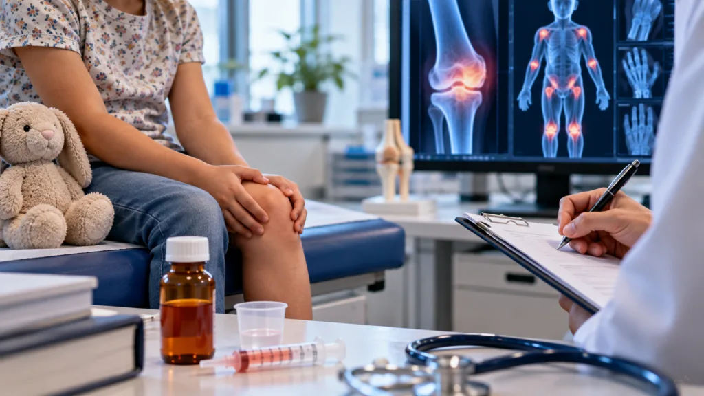 AbbVie is expanding Rinvoq into pediatric rheumatology after European approval for children aged two and older with active polyarticular juvenile idiopathic arthritis. Representative image.