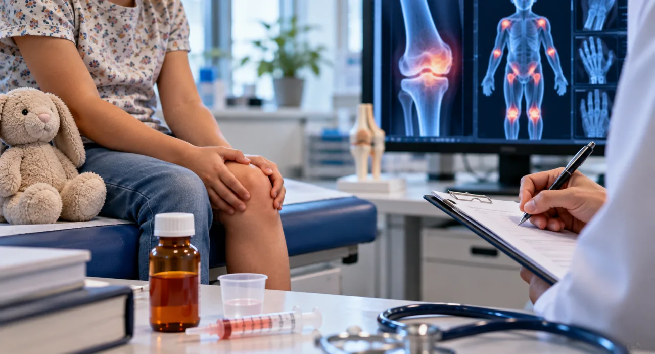 AbbVie is expanding Rinvoq into pediatric rheumatology after European approval for children aged two and older with active polyarticular juvenile idiopathic arthritis. Representative image.