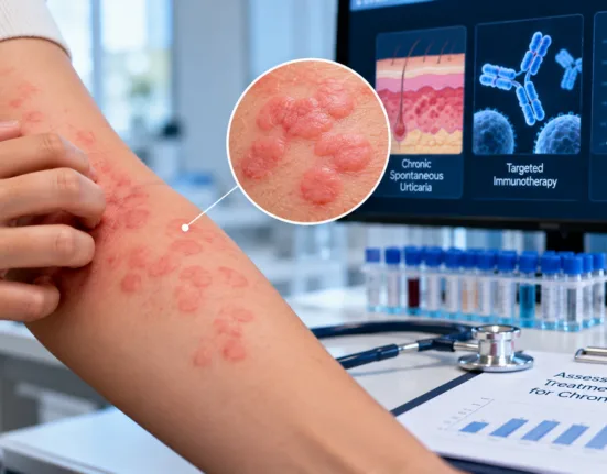 Celldex Therapeutics’ barzolvolimab produced deep complete responses across two Phase 3 chronic spontaneous urticaria trials while maintaining efficacy in patients refractory to omalizumab. Representative image.