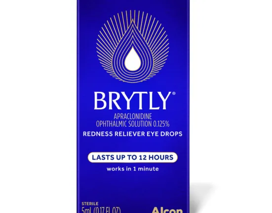 Alcon BRYTLY targets redness relief within one minute of application