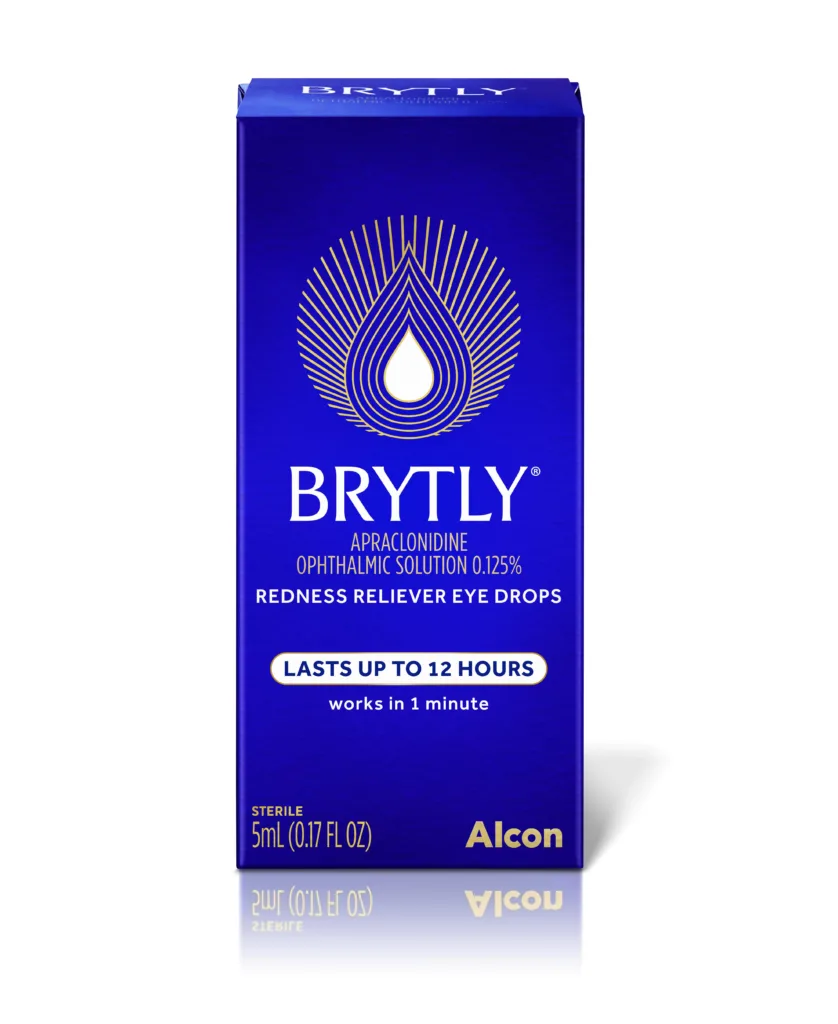 Alcon BRYTLY targets redness relief within one minute of application